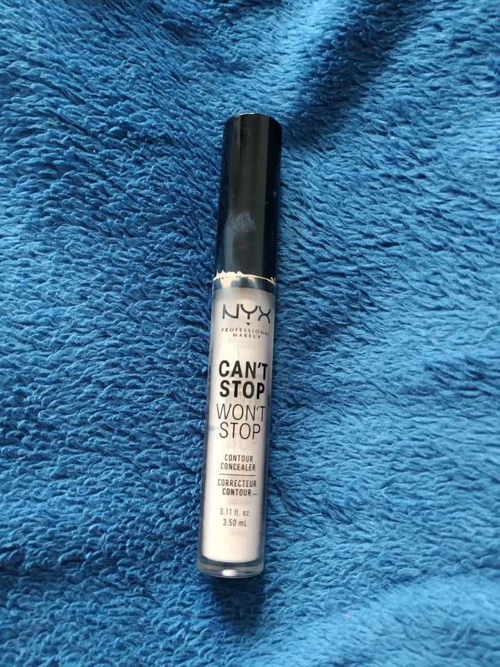 photo of NYX Cosmetics Can’t Stop Won’t Stop Contour Concealer shared by @vero22 on  01 Apr 2020 - review