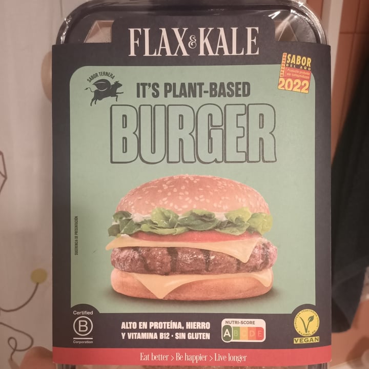 photo of Flax & Kale Burger shared by @lavanessita on  01 Jul 2022 - review