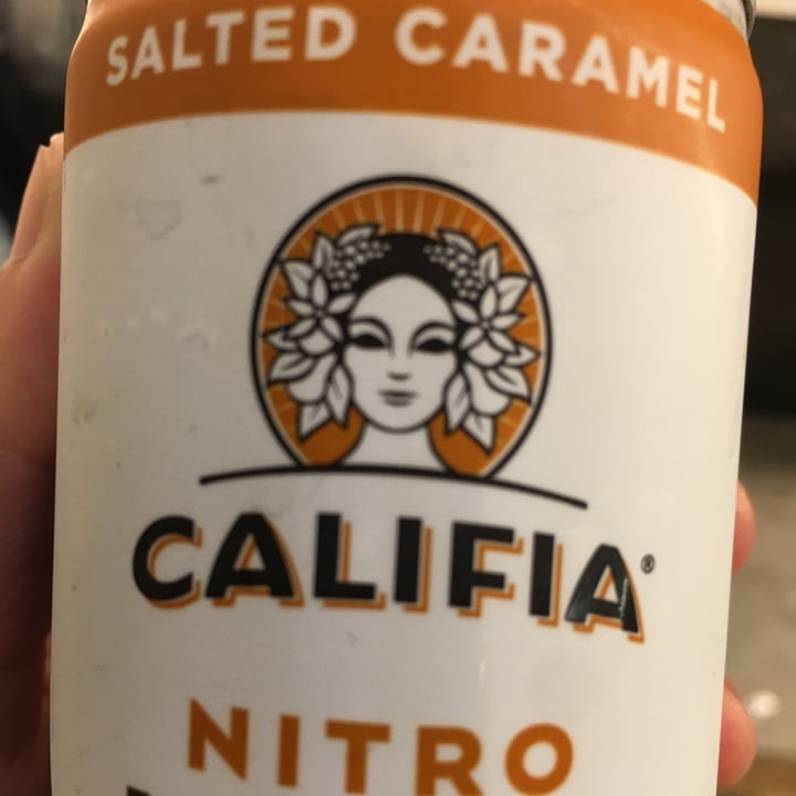 photo of Califia Farms Nitro Latte with Oatmilk - Salted Caramel shared by @veggienewbie on  27 Jun 2020 - review