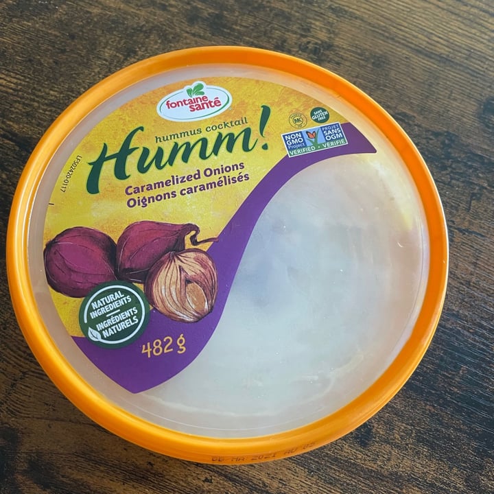 photo of Fontaine Santé Caramelized Onions Hummus shared by @cmy123 on  29 Jun 2021 - review