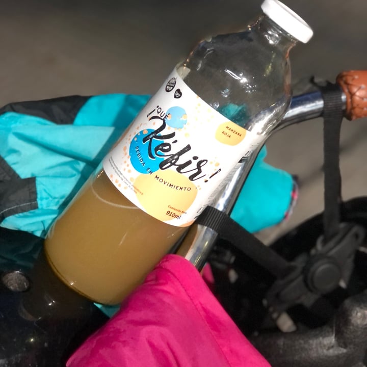 review photo of Qué kefir Kefir Sabor Manzana Roja shared by @celelua on 18 Dec 2021 - review