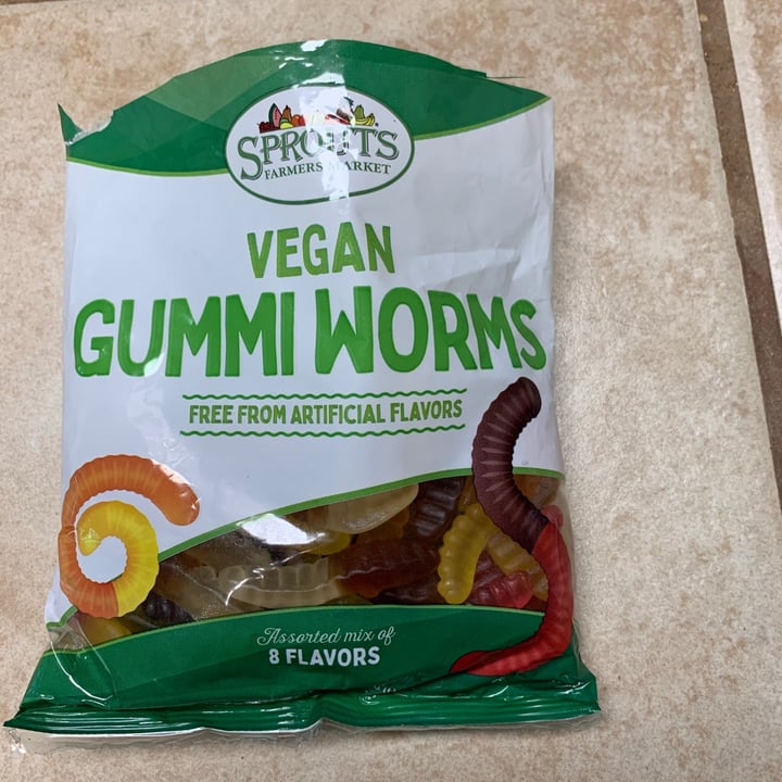 photo of Sprouts Farmers Market Vegan Gummy Worms shared by @rdyaffe on  01 Oct 2020 - review