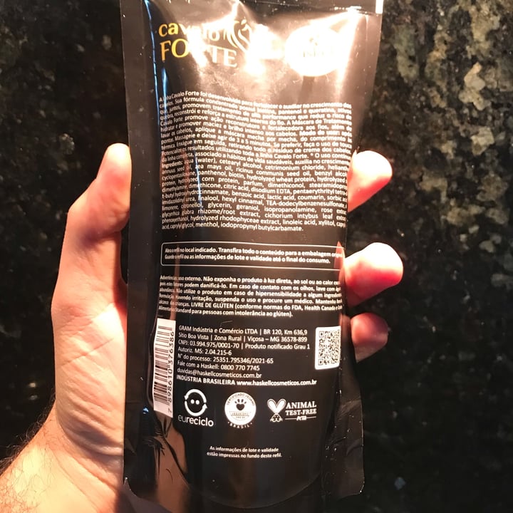 review photo of Haskell Máscara de Tratamento Força, Brilho e Crescimento shared by @osmargof on 12 Nov 2022 - review