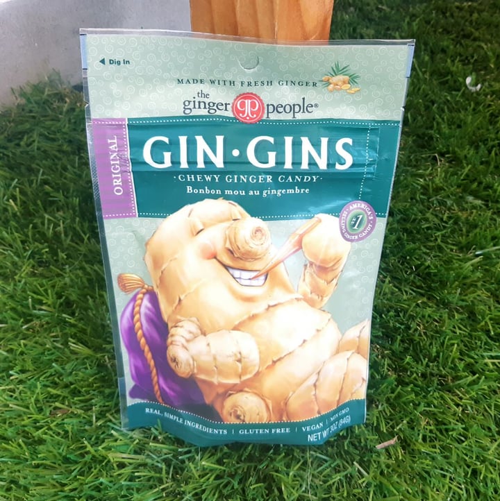 photo of The Ginger People Gin Gins Original Chewy Ginger Candy shared by @nat-manzo-o on  13 Apr 2020 - review
