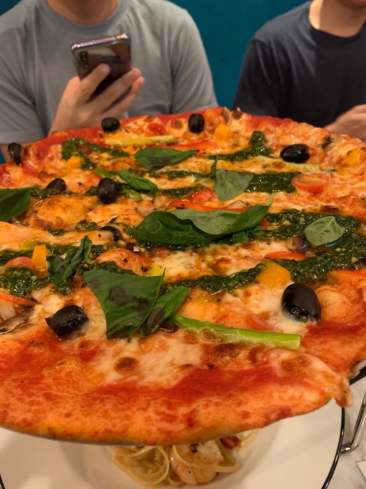 photo of PizzaExpress Giardiniera Pizza shared by @happyveg on  15 Jun 2019 - review