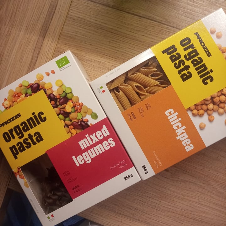 photo of Prozis Organic pasta Yellow lentils shared by @vegab2021 on  06 Aug 2021 - review