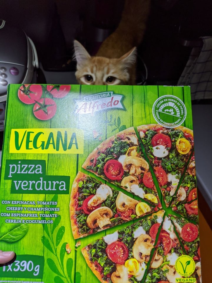 photo of Trattoria Alfredo Pizza Vegana de Verdura shared by @meimen on  21 Jan 2020 - review