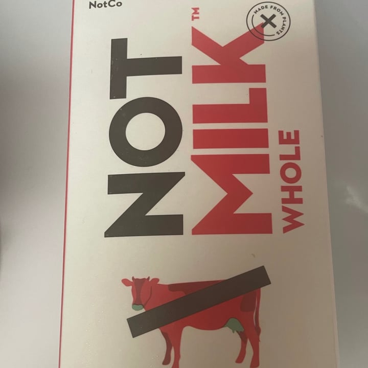 photo of NotCo Not Milk Whole shared by @veg4n on  07 Sep 2021 - review