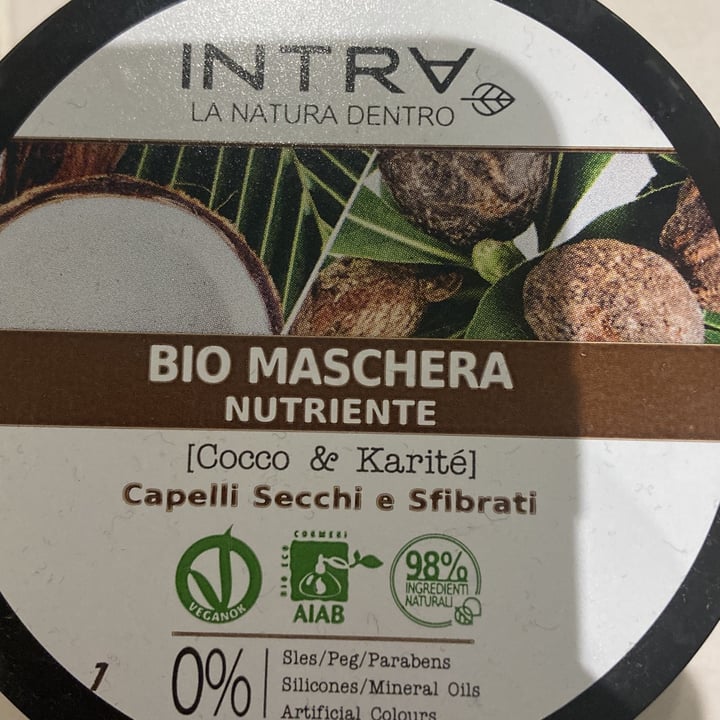 photo of Intra Natural Bio Maschera Nutriente shared by @licivegan on  29 Nov 2021 - review