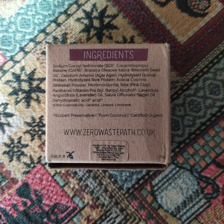 review photo of Zero Waste Path Oily + Fine Hair ( 2in 1 Shampoo And Conditioner) shared by @giuliabe on 08 Apr 2022 - review