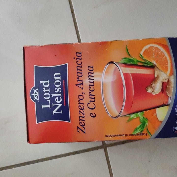 review photo of Lord Nelson Infuso zenzero arancia e curcuma shared by @rousee on 24 May 2022 - review