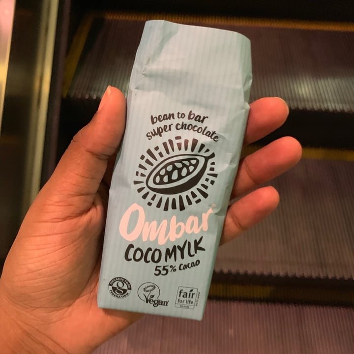 photo of Ombar Coco Mylk 55% Cacao shared by @likiminaj on  25 Nov 2020 - review