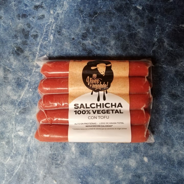 photo of No Vives de Ensalada! Salchicha 100% Vegetal con Tofu shared by @kariina on  28 Jun 2021 - review