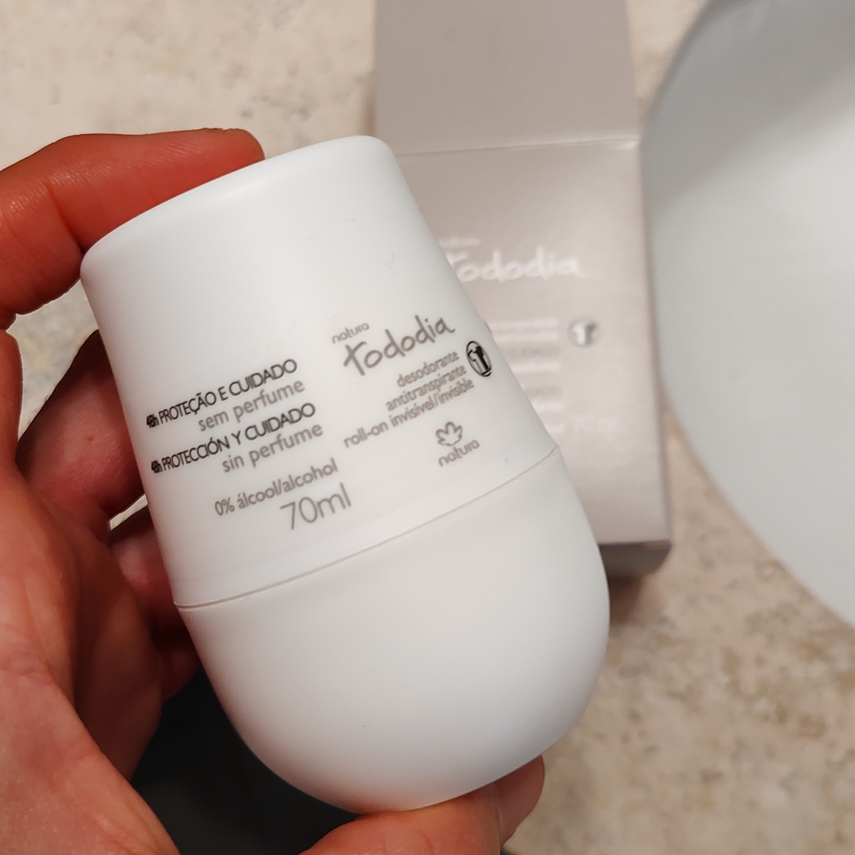 Natura Desodorante anti transpirante roll-on sin perfume Reviews | abillion