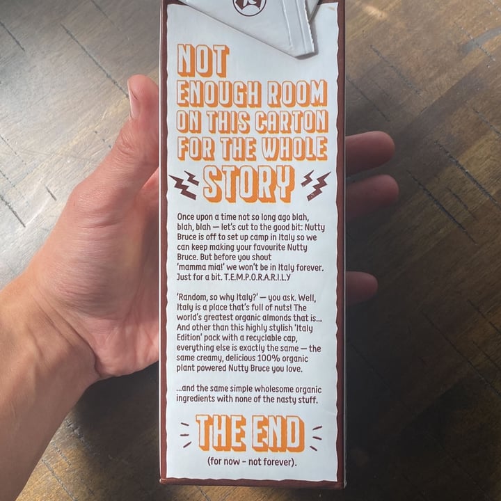 photo of Organic nutty Bruce Activated Almond Milk shared by @earthling-joel on  01 Sep 2022 - review