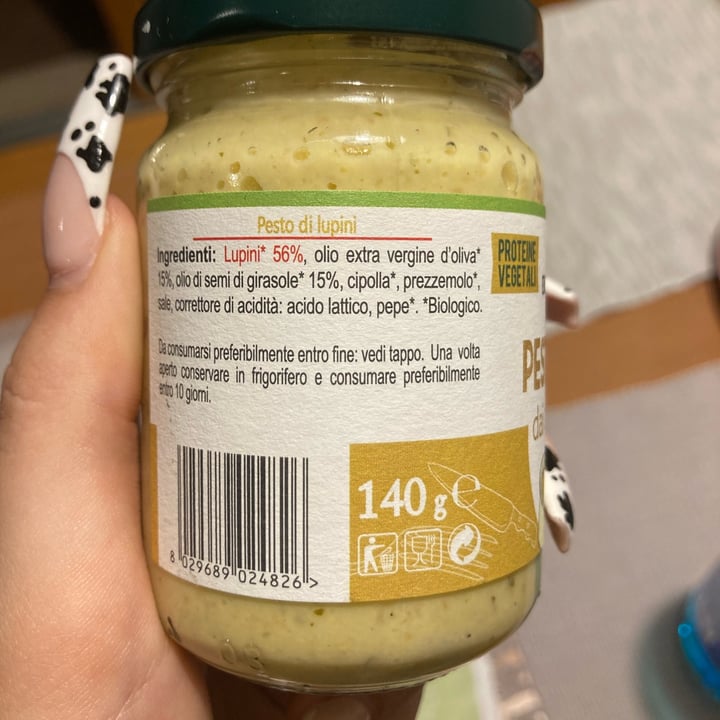 photo of Bio Organica Italia Pesto Di Lupini shared by @giuliaparashi on  01 Oct 2021 - review