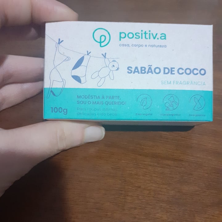 photo of Positiv.a Sabão De Coco shared by @primagopa on  11 Jan 2022 - review