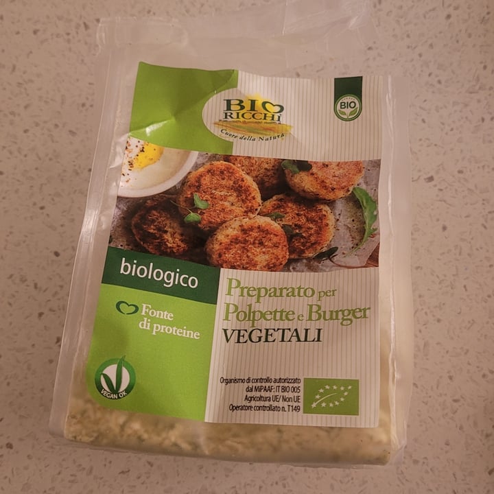 review photo of Bio Ricchi Cuore della Natura Preparato per polpette e burger vegetali shared by @chiara123 on 20 Jun 2022 - review