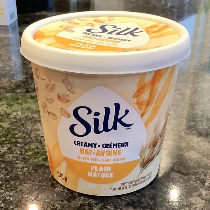 photo of Silk Oat plain yogurt shared by @jainnaba on  04 May 2022 - review