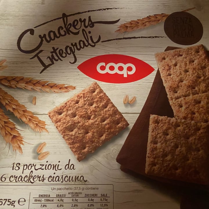 photo of Coop Cracker integrali shared by @ultravaiolet15 on  20 Dec 2021 - review