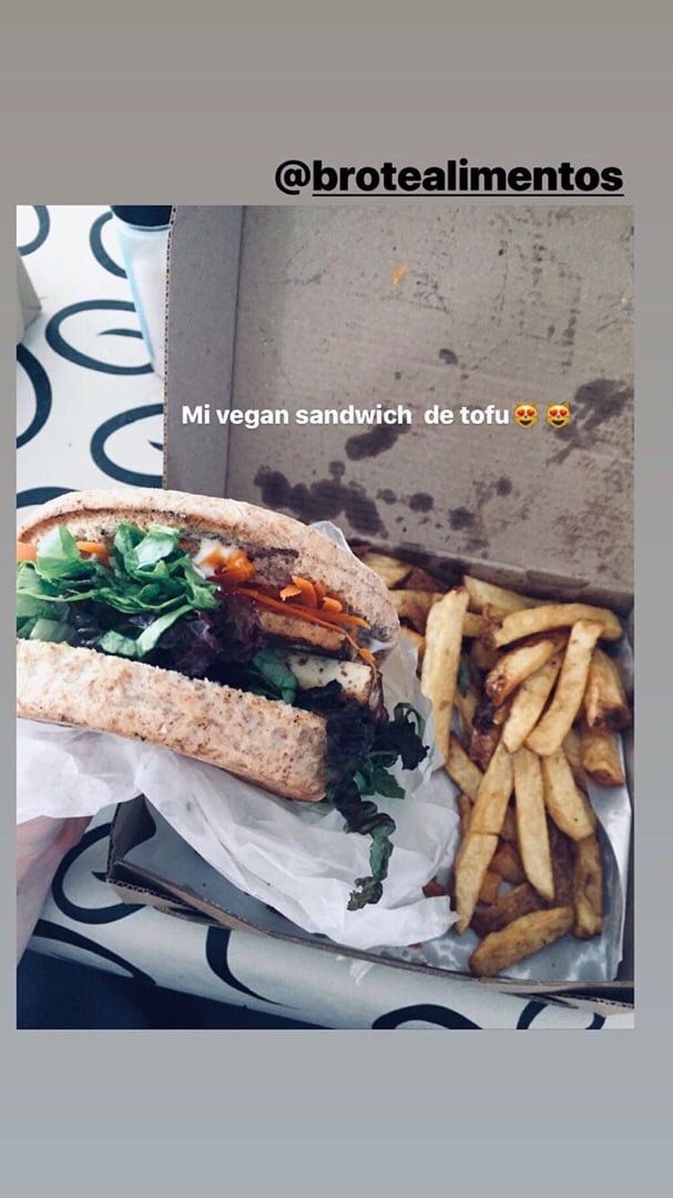 photo of Brote Sandwich Vegano shared by @dolobasilio23 on  17 Jan 2020 - review