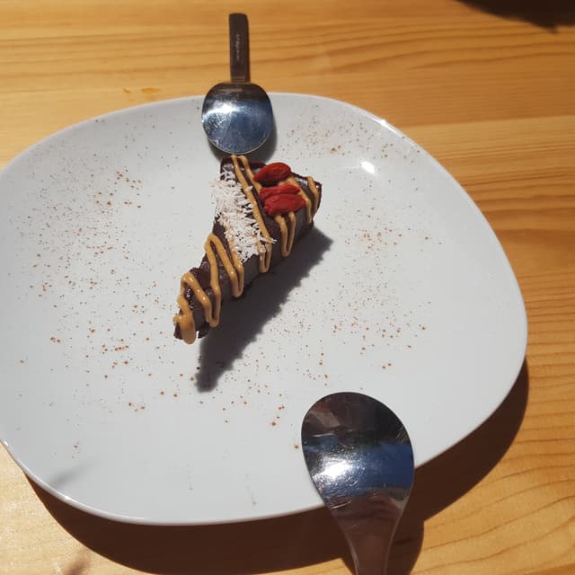 Foto do prato “chocolate cake”