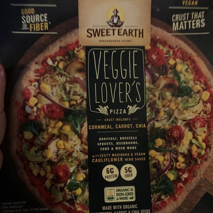 review photo of Sweet Earth Veggie Lover's Pizza shared by @carvinchan on 27 Jun 2020 - review