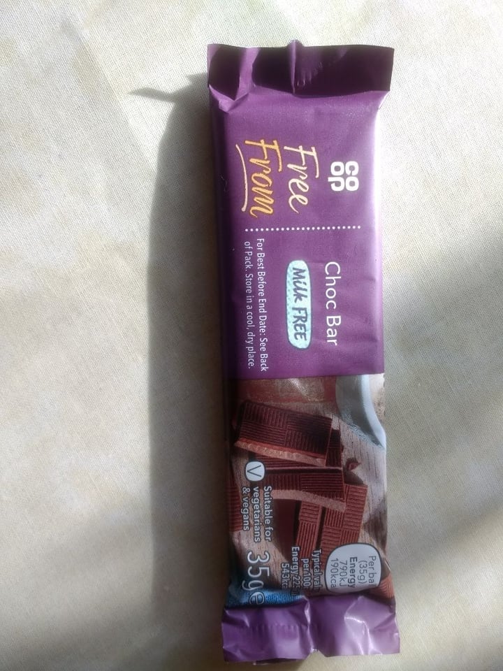 photo of Coop Free From Choc Bar shared by @eve070 on  19 Nov 2019 - review