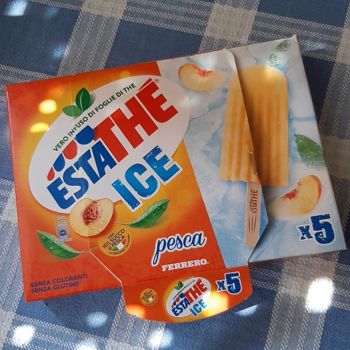 photo of Estathé Estathe Ice Ghiaccioli stecco shared by @cillafiore on  21 Aug 2022 - review