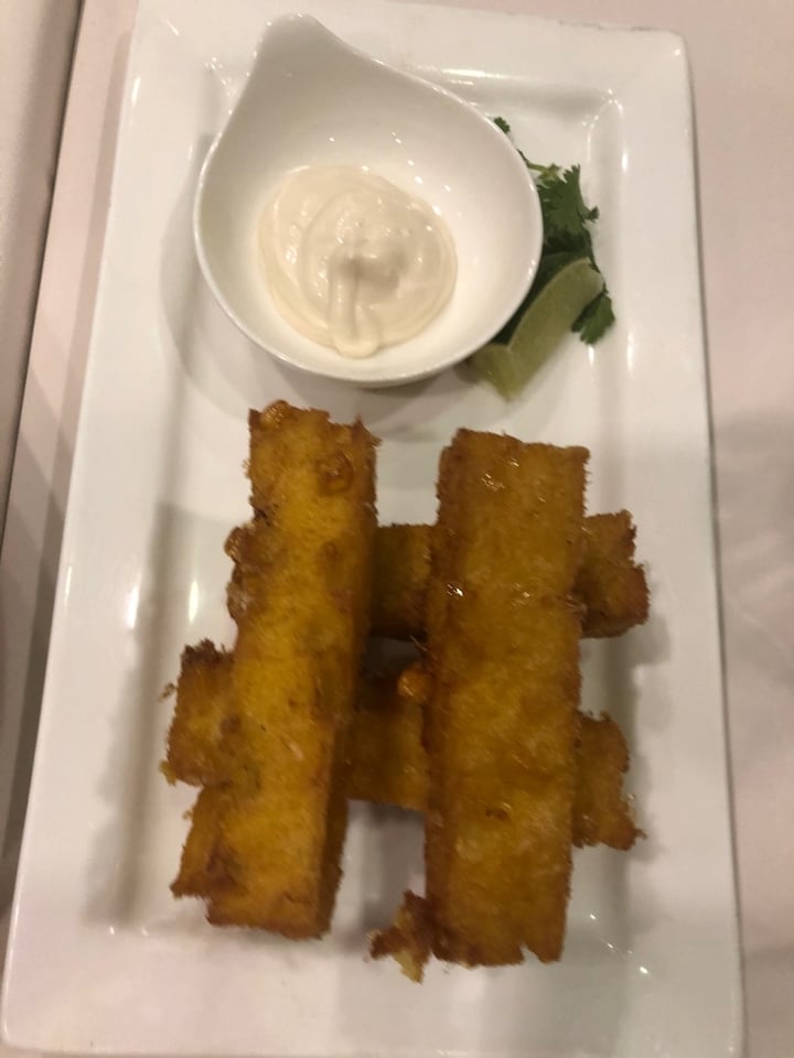 photo of Original Sin Mediterranean Restaurant Lemongrass Corn Fritters shared by @emelty on  12 Jan 2020 - review