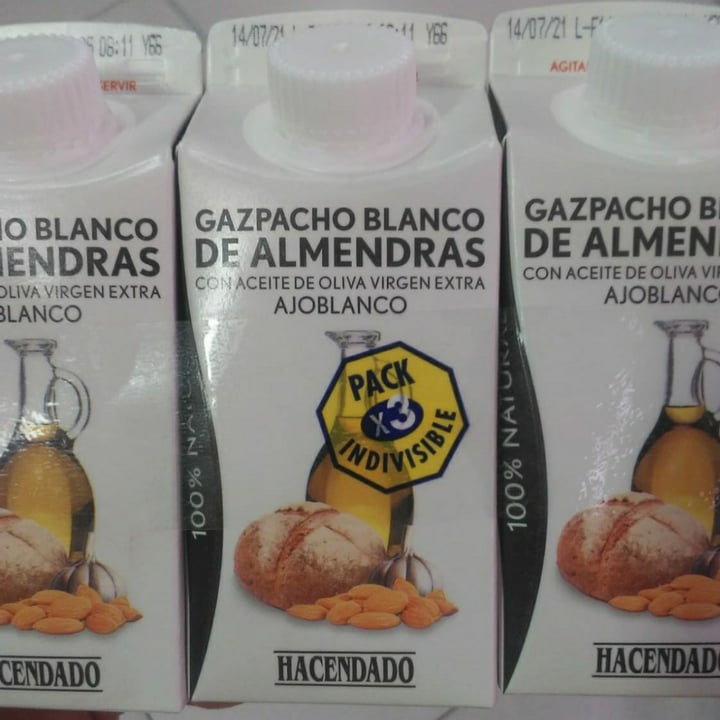 photo of Hacendado Ajo blanco shared by @superraton on  15 Jun 2021 - review
