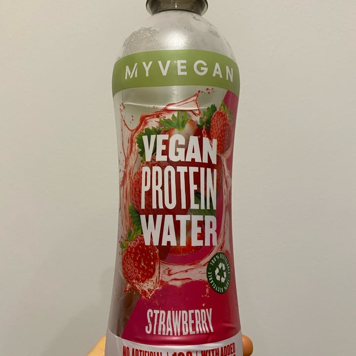 photo of MyProtein Vegan protein water shared by @loredanadeblasio on  18 Feb 2022 - review