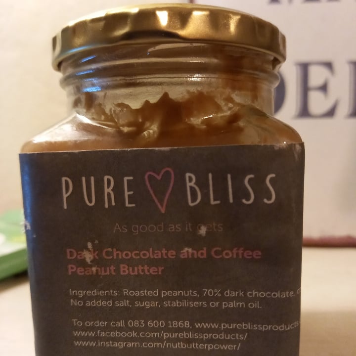 review photo of Pure Bliss Dark Chocolate And Coffee Peanut Butter shared by @merle60 on 25 Sep 2021 - review