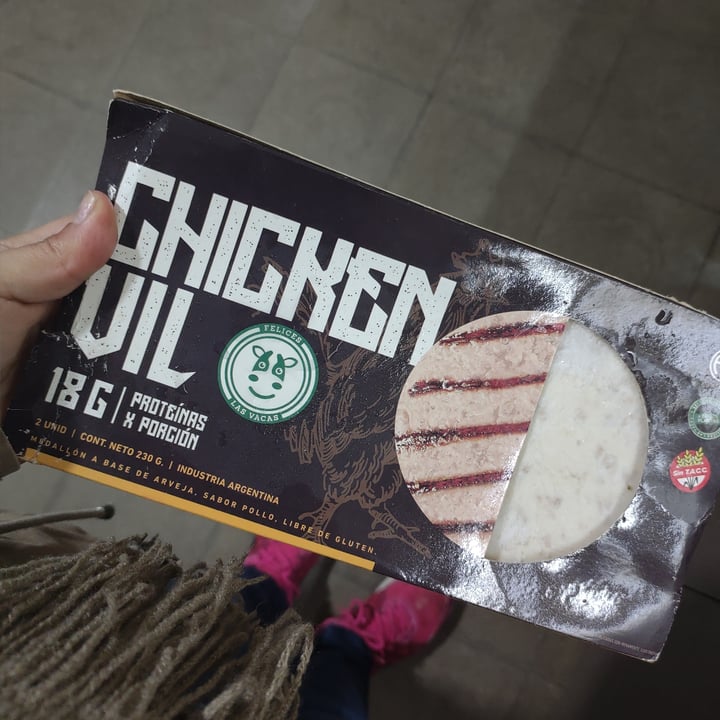 photo of Felices Las Vacas Chicken Vil shared by @midiariovegan on  02 Jul 2021 - review