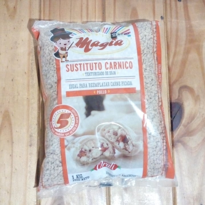 photo of Orali Magia Sustituto Carnico Sabor Pollo shared by @itssolci on  22 Oct 2020 - review