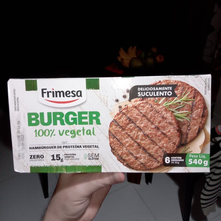 review photo of Frimesa Burger 100% Vegetal shared by @lucassiqueira on 12 Jun 2022 - review