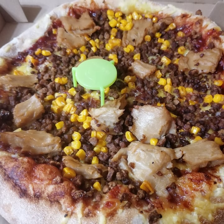 photo of Telepizza Pizza Barbacoa Veggie shared by @jessvv on  24 Mar 2021 - review