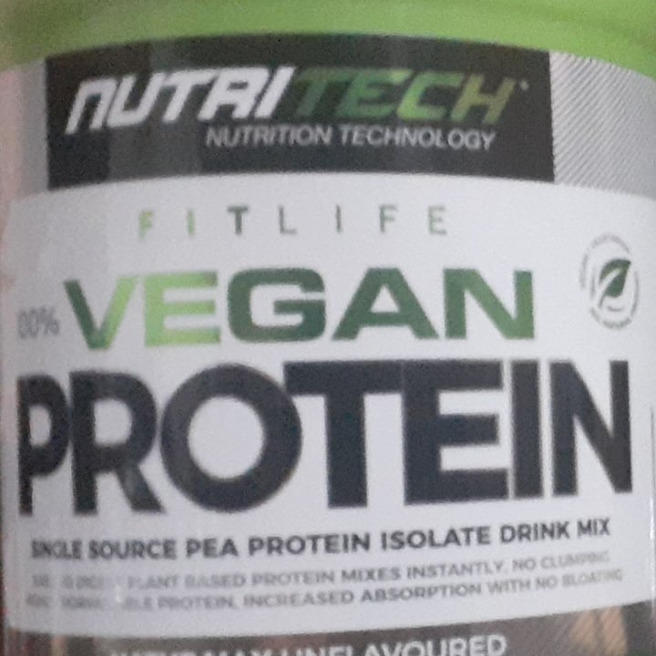 photo of Nutritech Nutritech Vegan Protein shared by @vegancheez on  09 Aug 2020 - review
