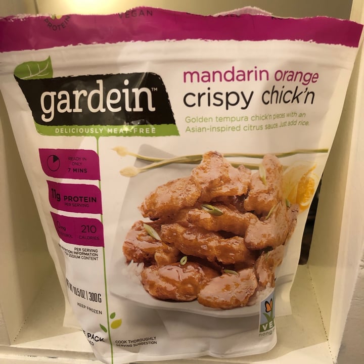 photo of Gardein Mandarin Orange Crispy Chick’n shared by @melissamccaddon on  22 Dec 2020 - review