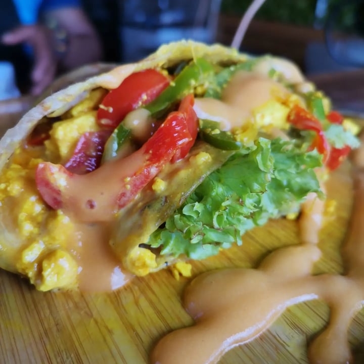 photo of The Khula Box Scrambled Tofu Wrap shared by @khulabox on  19 Nov 2022 - review