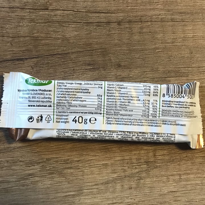 review photo of Tekmar Vegan Protein Cappuccino shared by @renatab on 07 Oct 2021 - review