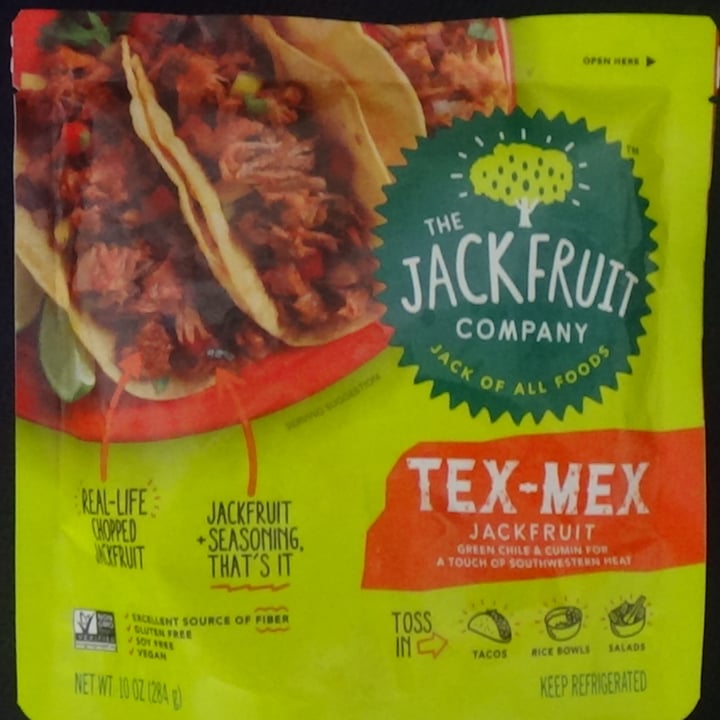 photo of The Jackfruit Company Tex mex Jack Fruit shared by @feelideal on  27 Oct 2020 - review