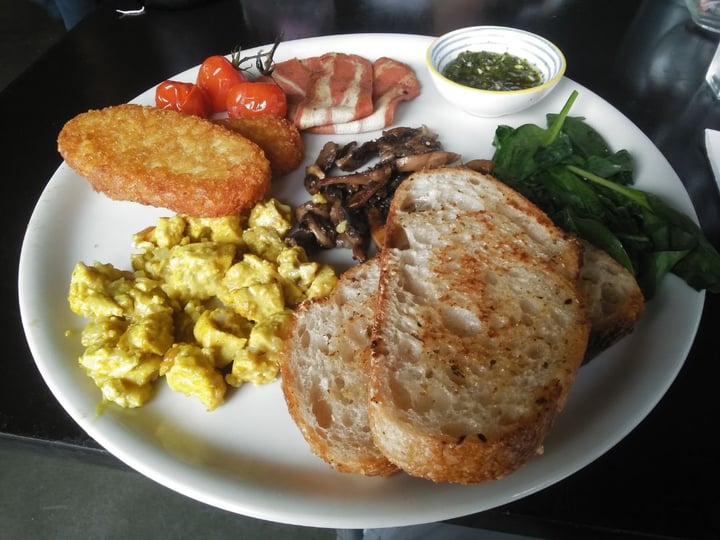 photo of Lisica Cafe Big Breakfast shared by @veganadam on  07 Feb 2020 - review