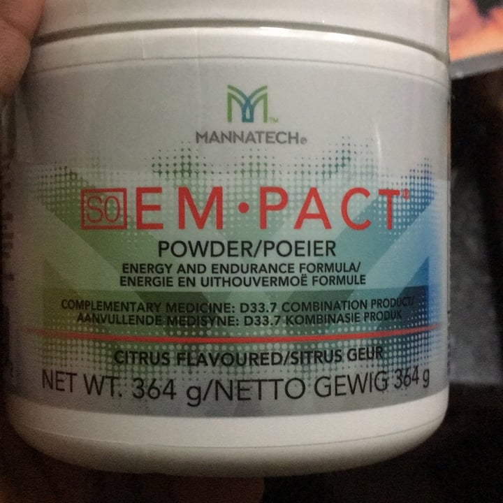 photo of EmPact Mannatech Nutritional Energy Supplement shared by @riven on  08 Apr 2021 - review