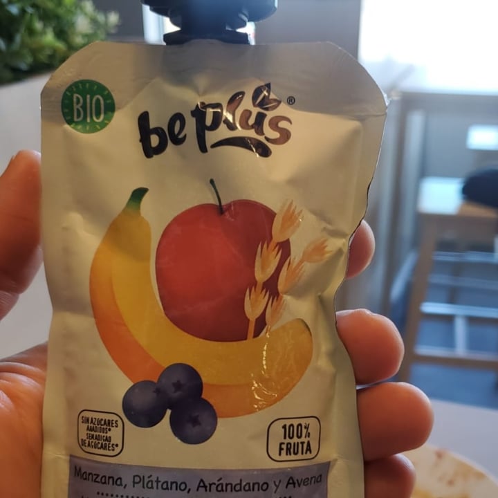 photo of Be plus Fruit puree with oats - Apple, Banana, Blueberries and Organic Oats shared by @crispy on  30 Jun 2022 - review