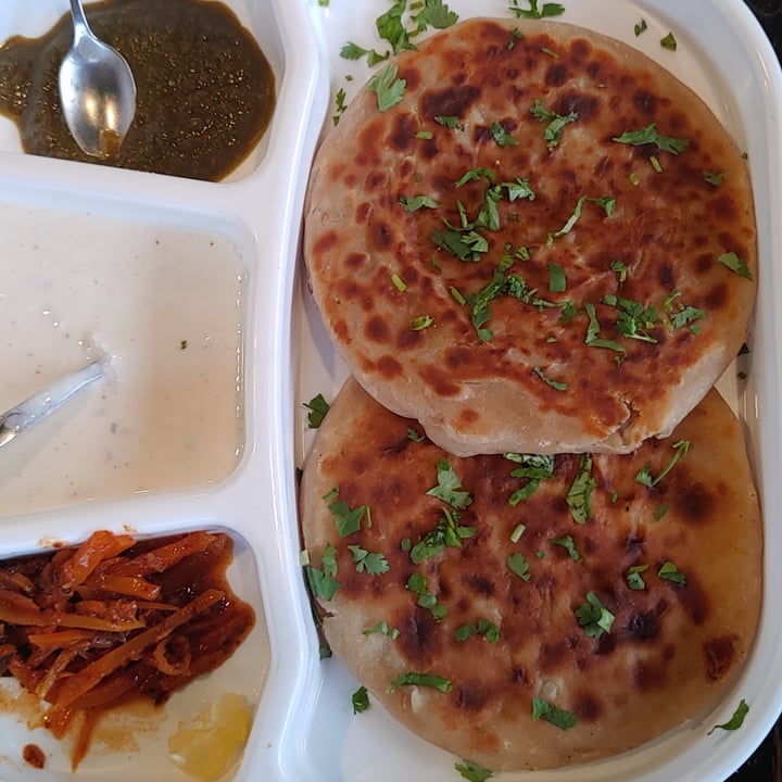 photo of Baobab Bistro Aloo (potato) stuffed paratha shared by @maiagaia on  27 Jun 2022 - review