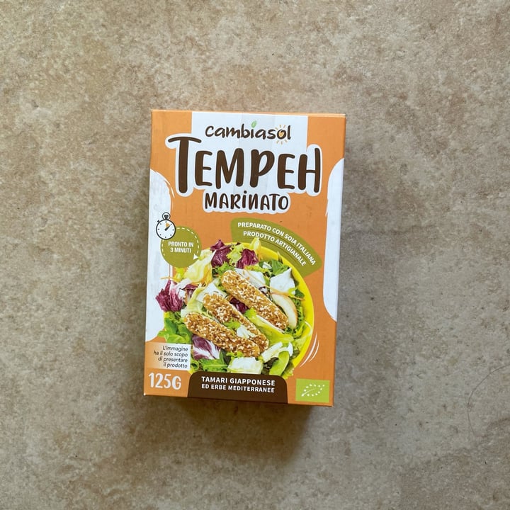 photo of Cambiasol Tempeh Marinato shared by @poddceci on  15 Apr 2022 - review