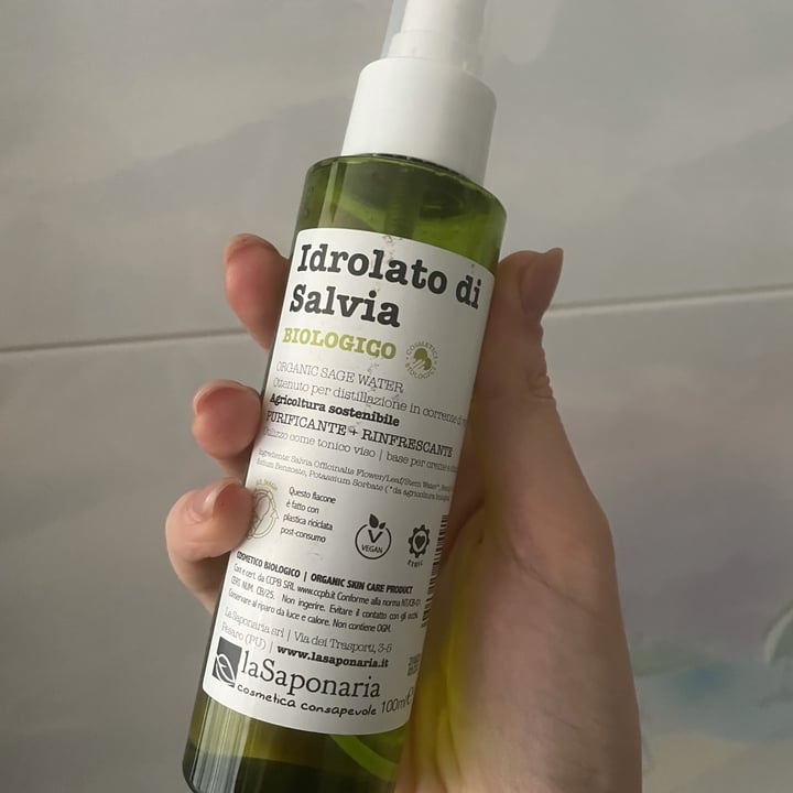 review photo of La Saponaria Idrolato di Salvia Bio shared by @ndnspn on 23 Mar 2022 - review