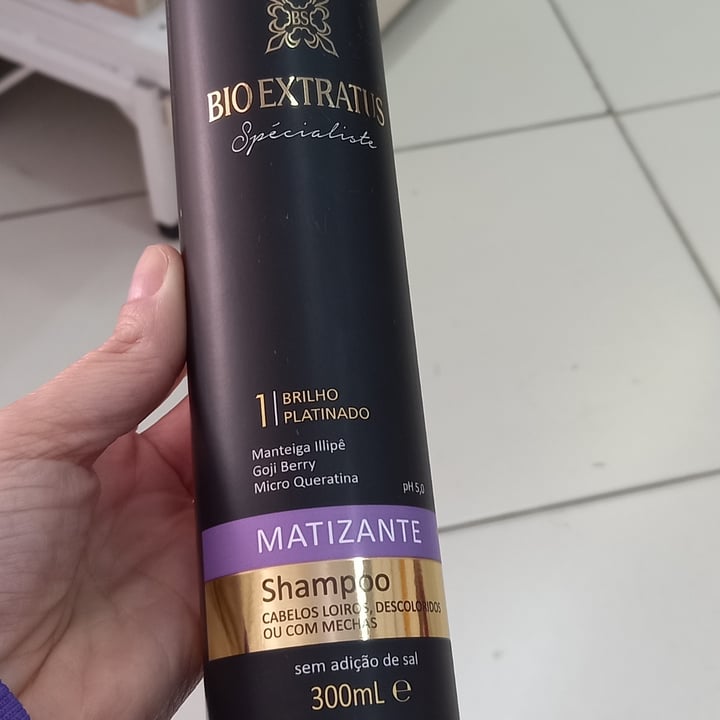 photo of Bio Extratus shampoo matizante shared by @pricilalemos on  07 May 2022 - review