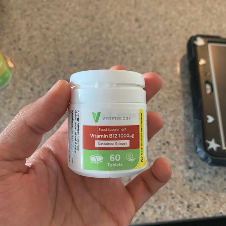 photo of Vegetology Vitamin B12 1000mcg shared by @fernandasierra on  11 Feb 2021 - review